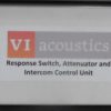VIacoustics Response Switch and Attenuator Control Unit response switch attenuator control front